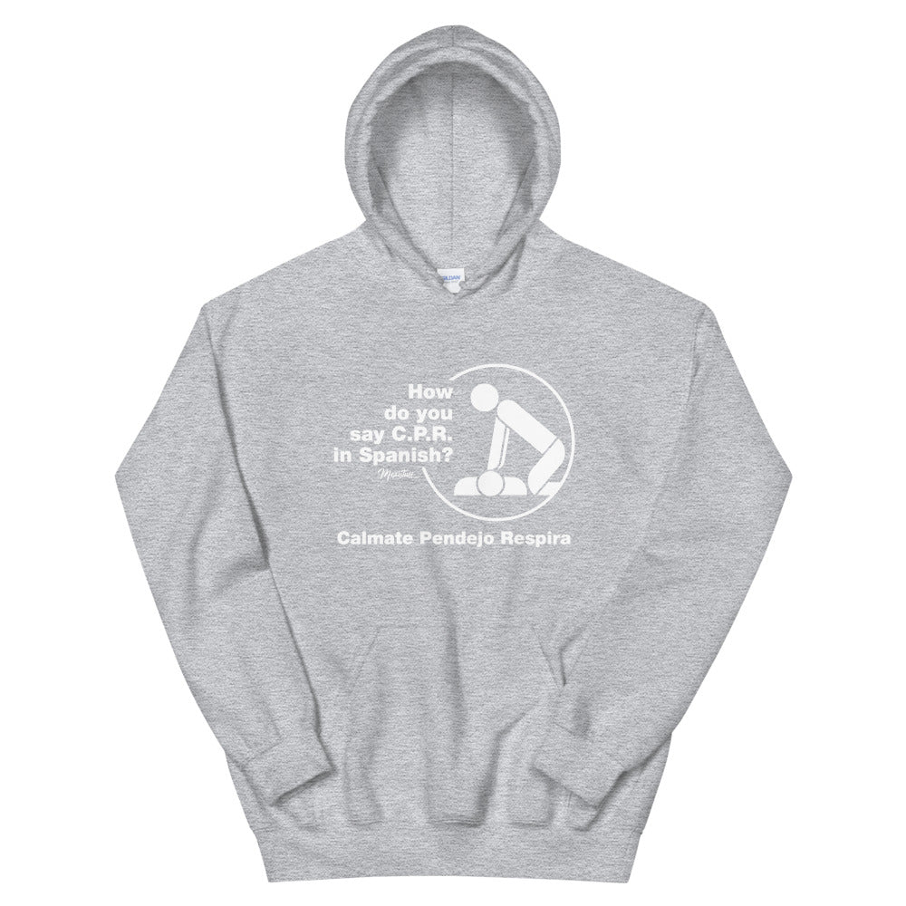 CPR in Spanish Unisex Hoodie