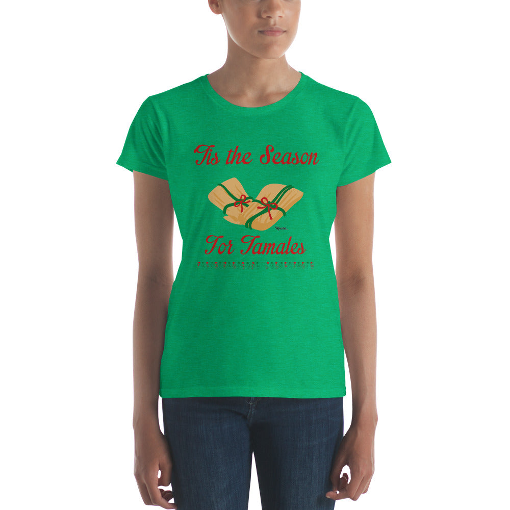 Tis The Season Fot Tamales Women's Premium Tee