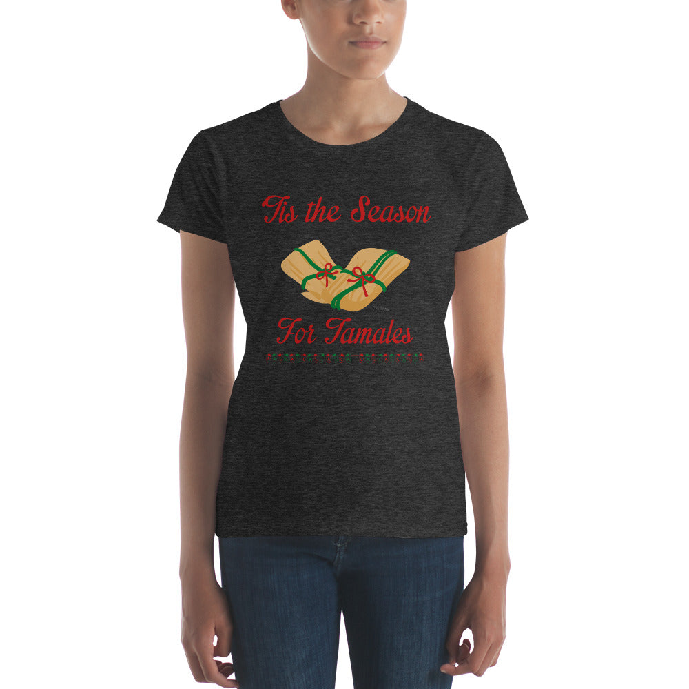 Tis The Season Fot Tamales Women's Premium Tee