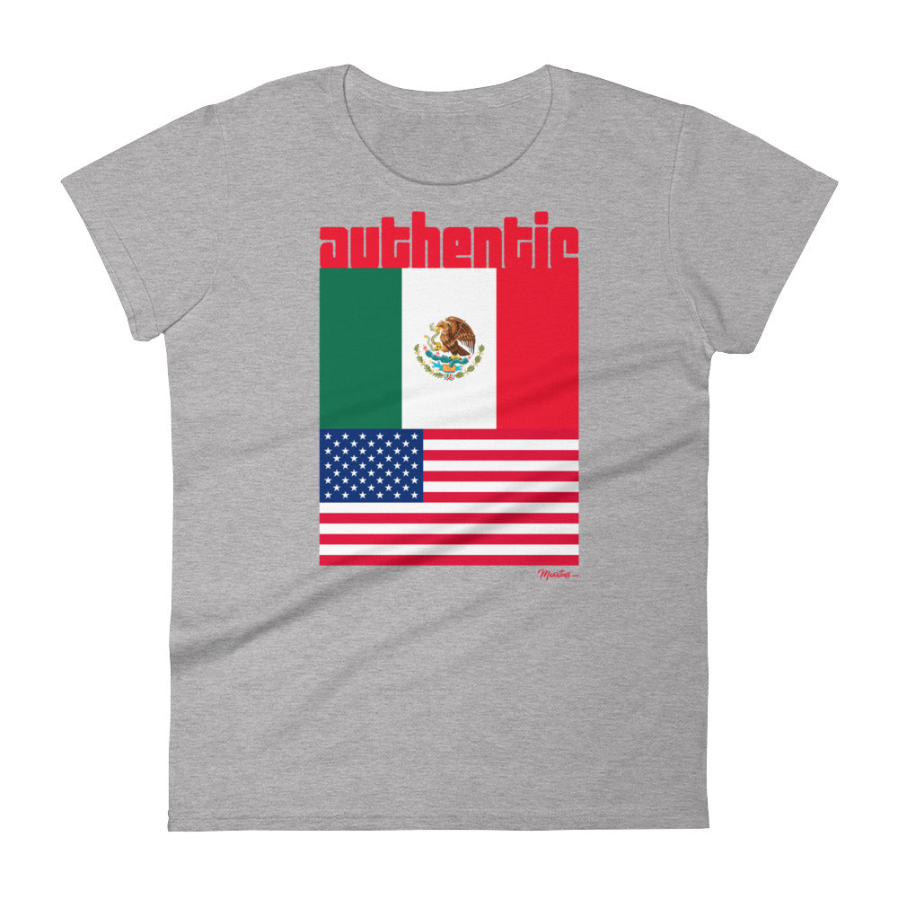 Authentic Mexican USA Women´s Premium Tee