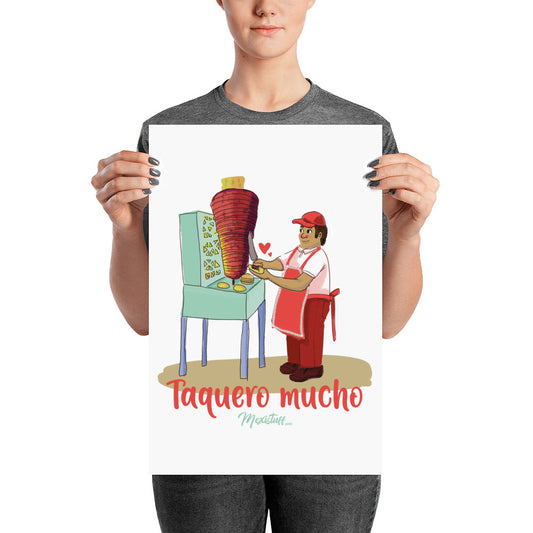 Taquero Mucho Poster