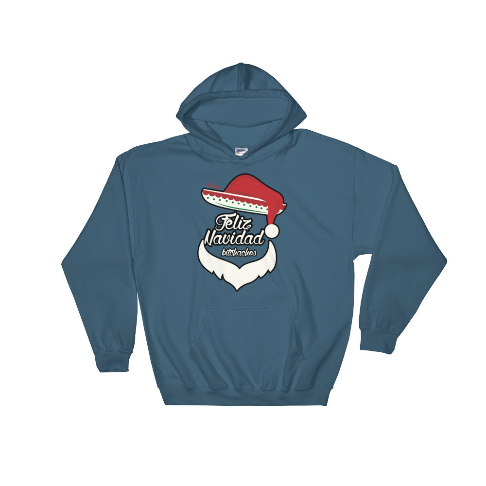 Feliz Navidad Mexi Santa Unisex Hoodie