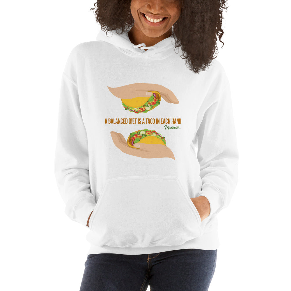 Balanced Taco Diet Hoodie