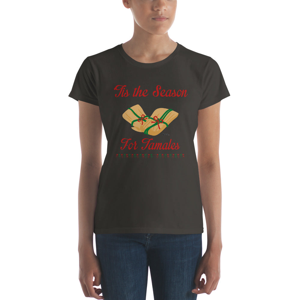 Tis The Season Fot Tamales Women's Premium Tee