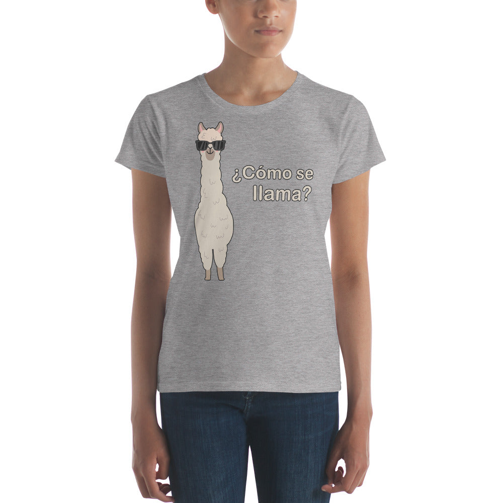 Como Se Llama? Women's Premium Tee