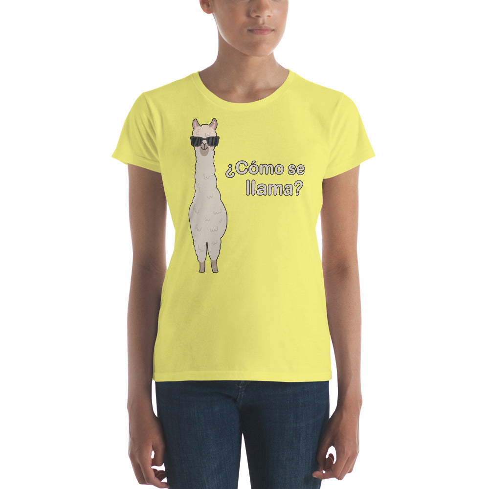 Como Se Llama? Women's Premium Tee