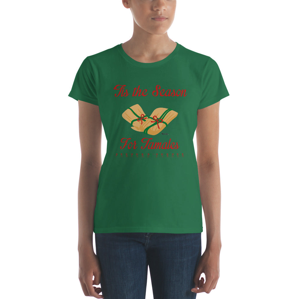 Tis The Season Fot Tamales Women's Premium Tee