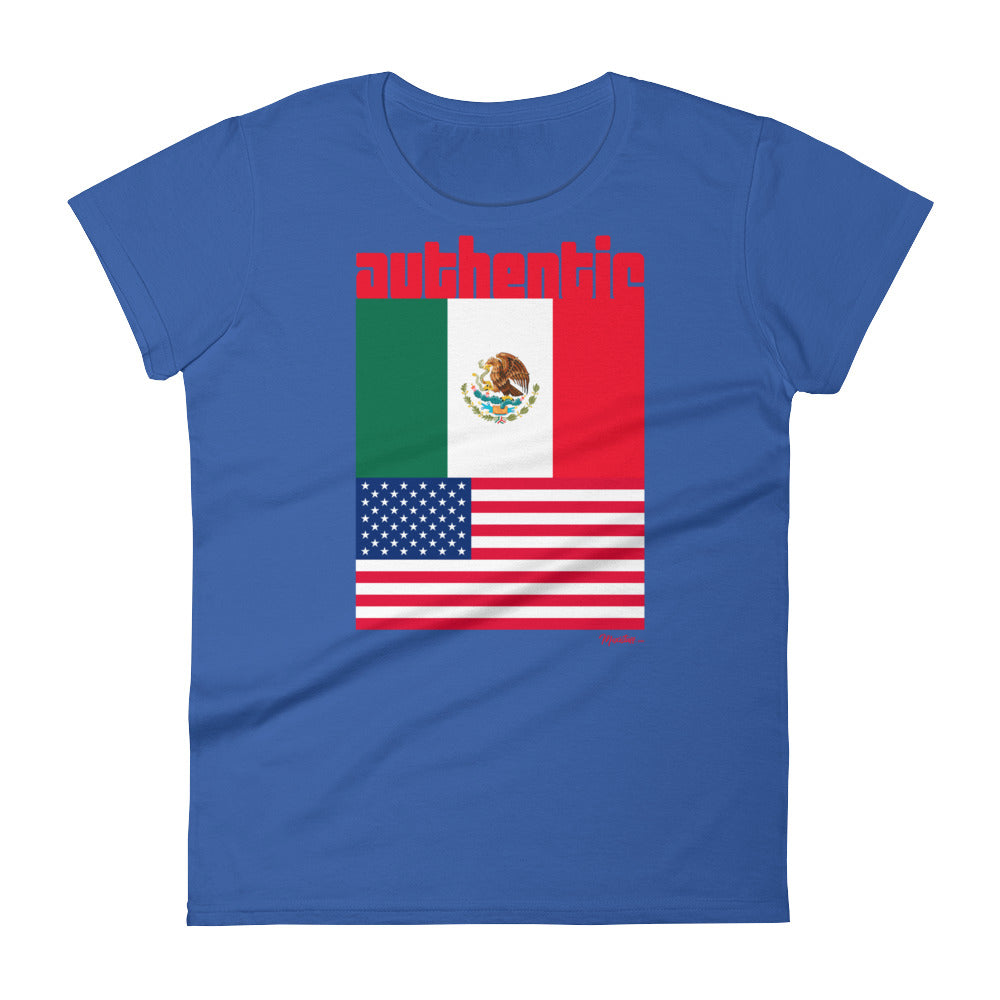 Authentic Mexican USA Women´s Premium Tee