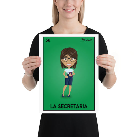 La Secretaria Poster