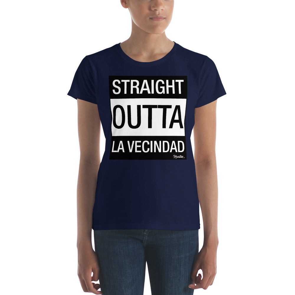 Straight Outta La vecindad Women's Premium Tee