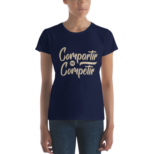 Compartir No Competir Women's Premium Tee