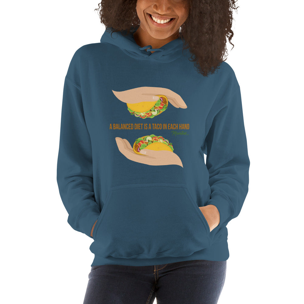 Balanced Taco Diet Hoodie