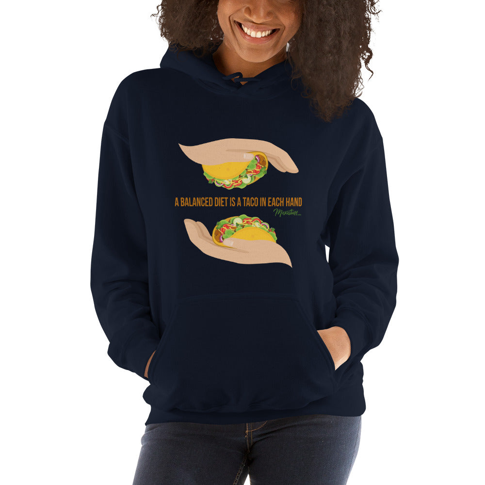 Balanced Taco Diet Hoodie