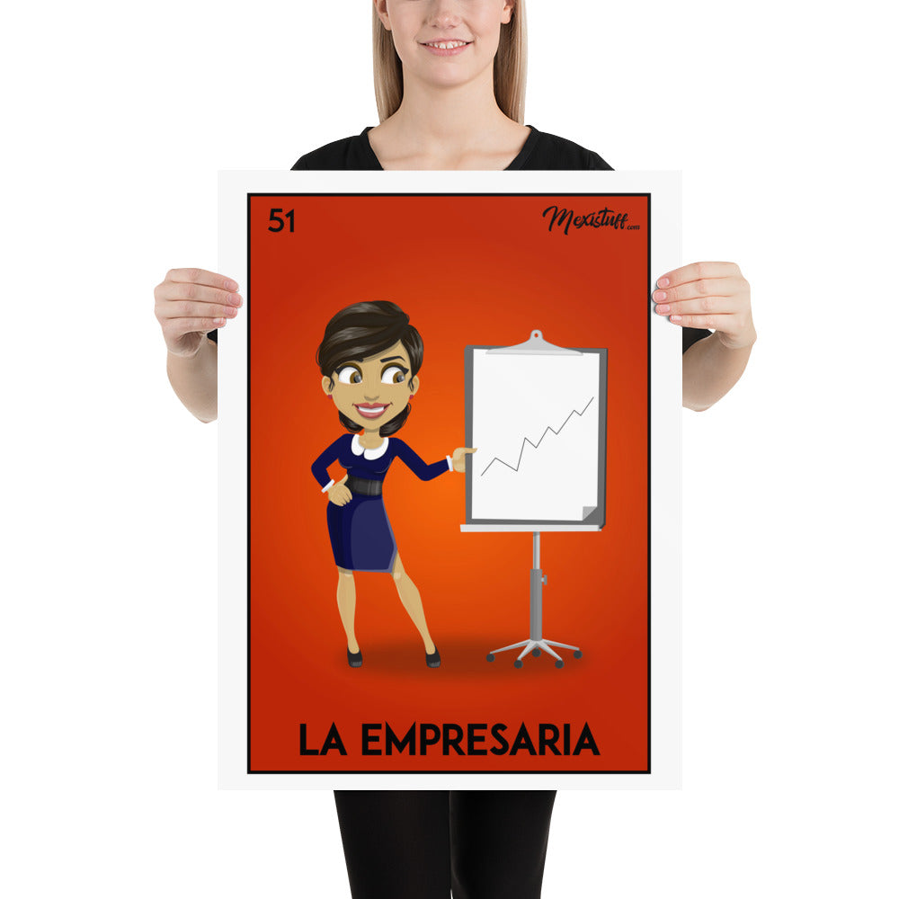 La Empresaria Poster