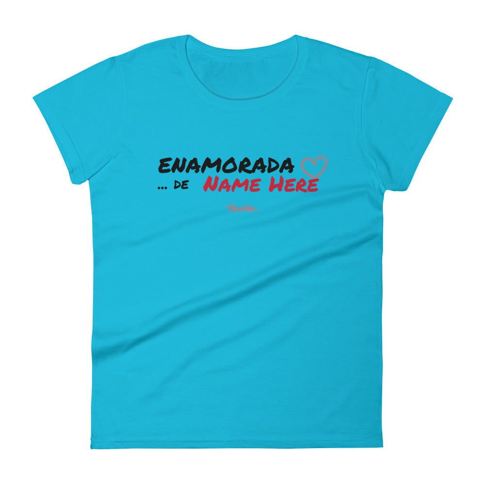 Custom Enamorada De... Women's Premium Tee