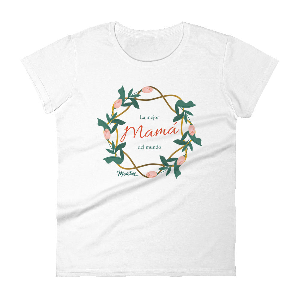 La Mejor Mamá Del Mundo Women's Premium Tee