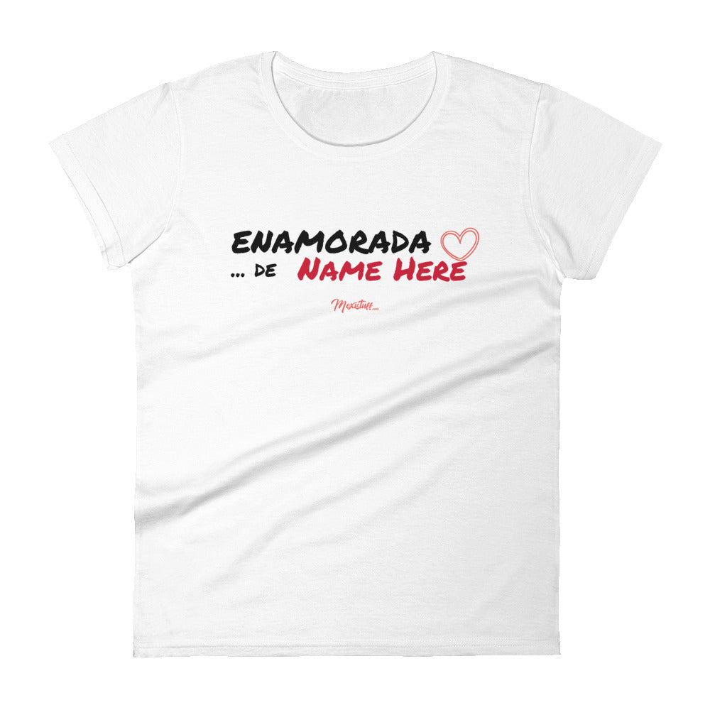 Custom Enamorada De... Women's Premium Tee